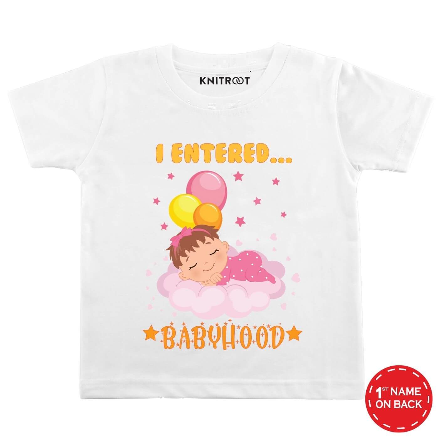 Entered Babyhood girl