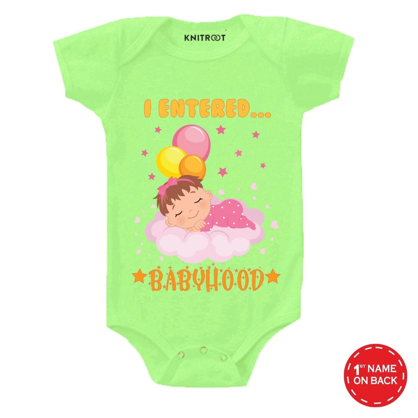 Entered Babyhood girl g r