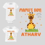 Mamu's Boy Baby Personalized Wear