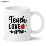 Teach Love Coffee Mug