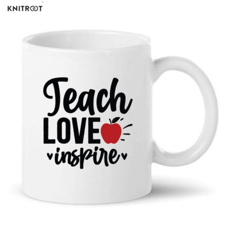 Teach Love Coffee Mug