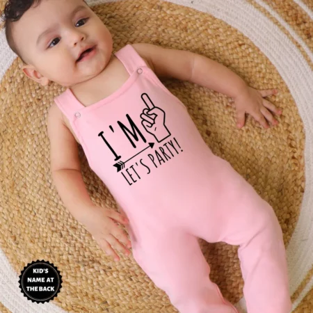 One Let's Party Full-Length Dungaree