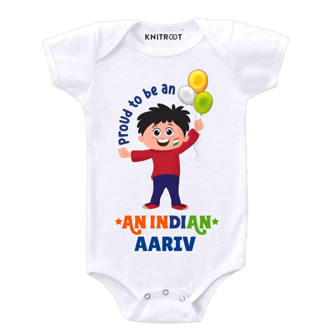 An Indian Boy romper