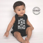Best Dad Onesie with Back Tie Up