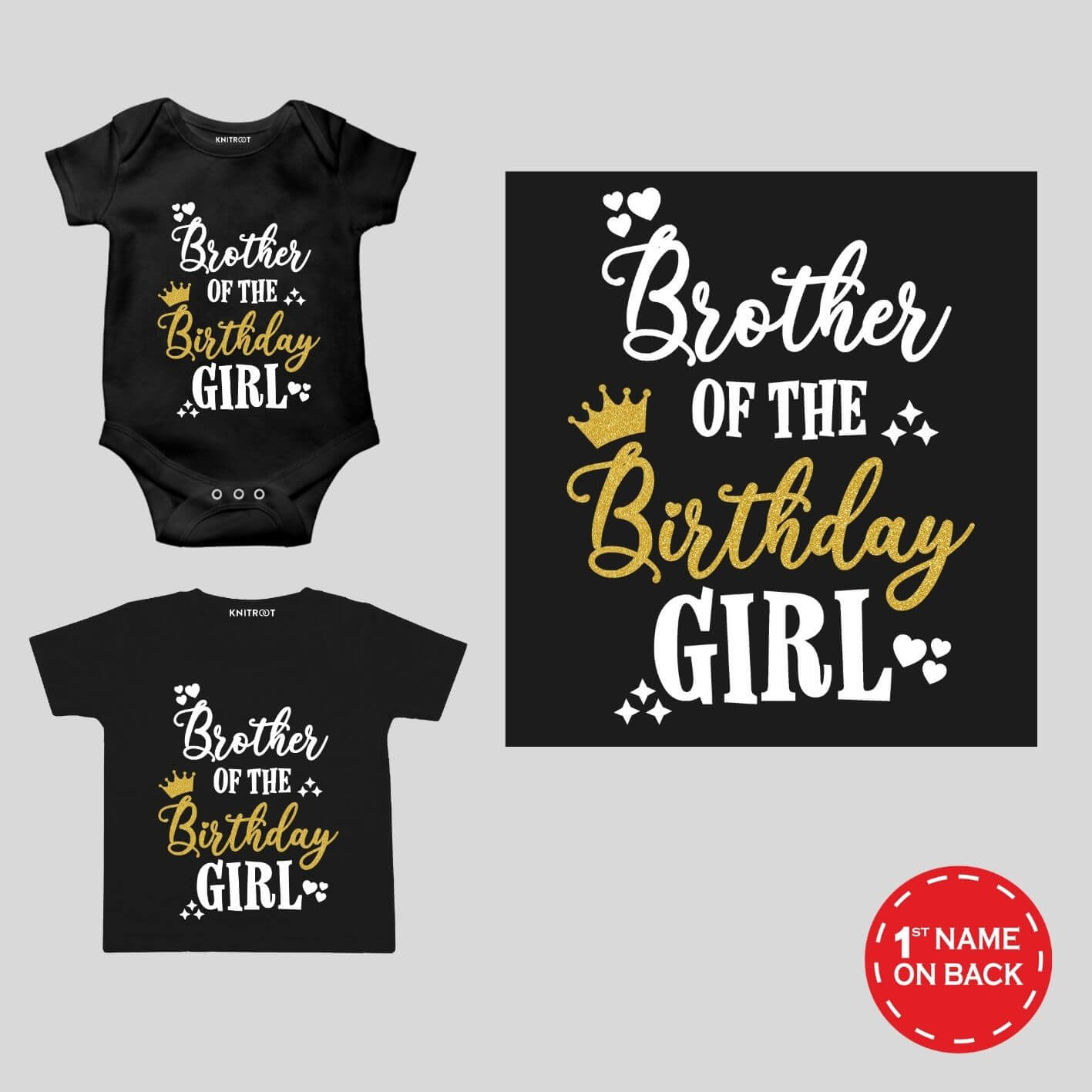 bro birthdy girl cvr first birthday tees