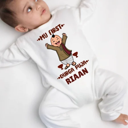 First Durga Puja celebration Jumpsuit