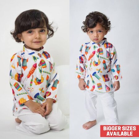 Unisex Firecracker Kurta Pyjama