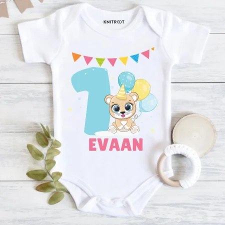 1 Month Lil Mouse Design Baby Outfit