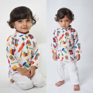 Kurta for Boys-Firecracker