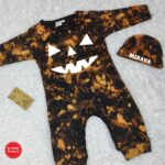 Halloween Pumpkin Baby Jumpsuit