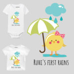 First Rains Romper
