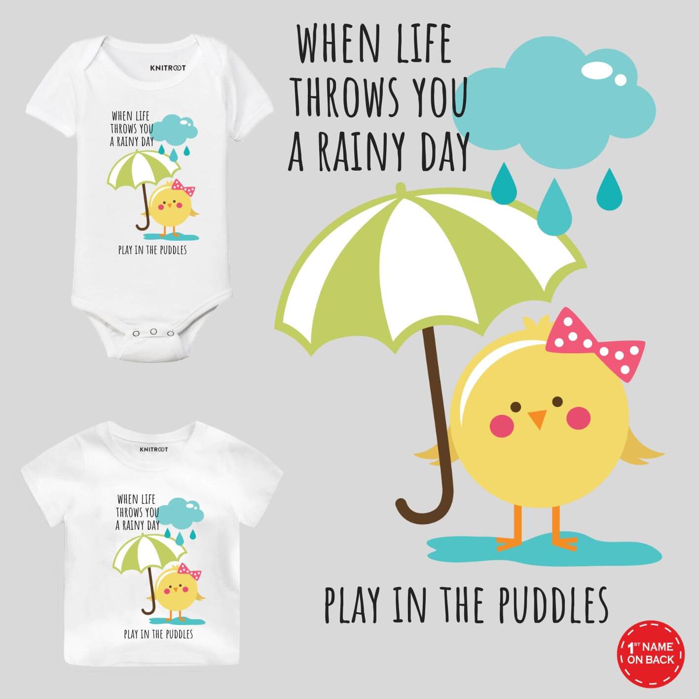 play in puddles