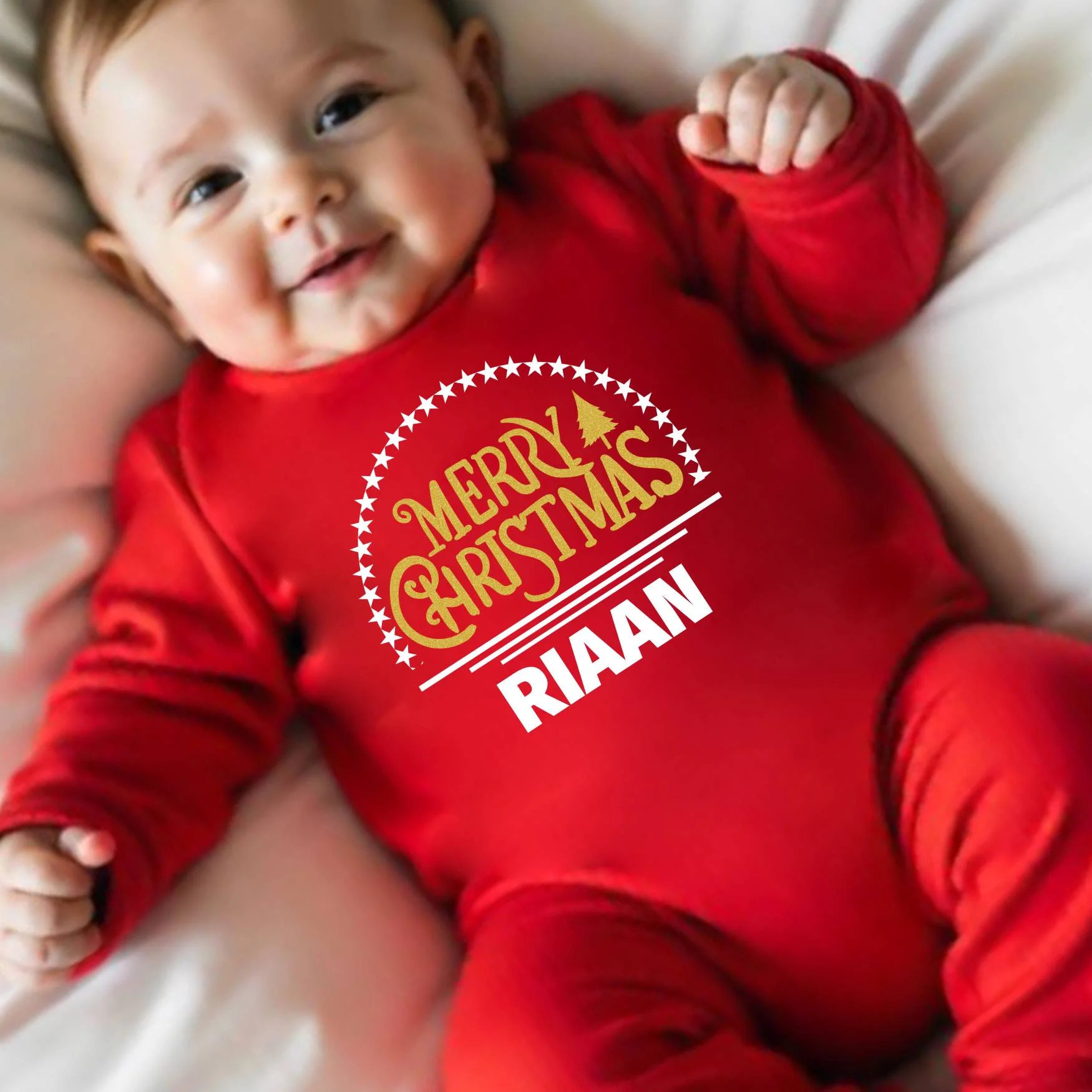 10 Merry Christmas Red Jumpsuit