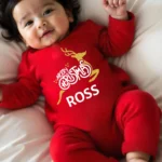 Christmas red jumpsuit