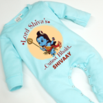 lord shiva baby jumpsuit