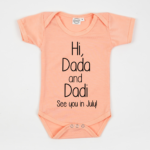 Custom Pregnancy Announcement Baby Onesie