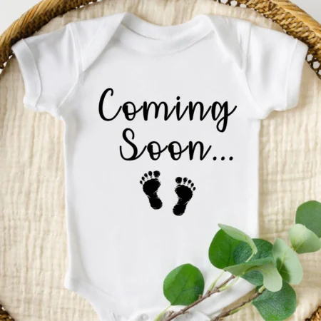 Coming Soon Baby Onesie
