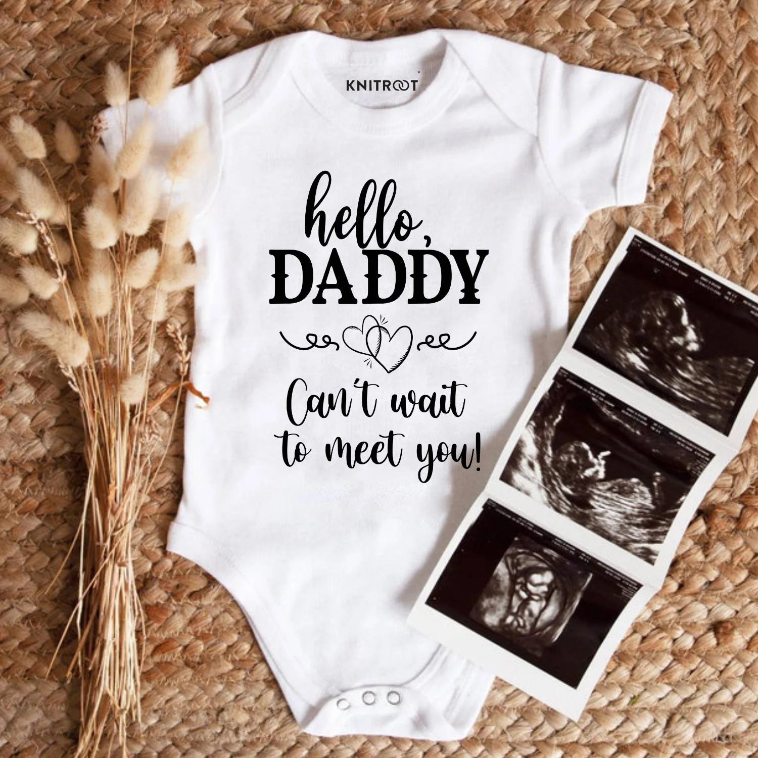 Hello Daddy Baby Onesie Hello Daddy Baby Onesie