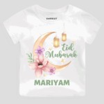 Beautiful Eid Mubarak Baby Shirt