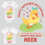 Thank You For Being My Heart's First Home Outfit