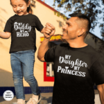 My Daddy My Hero Combo T shirts