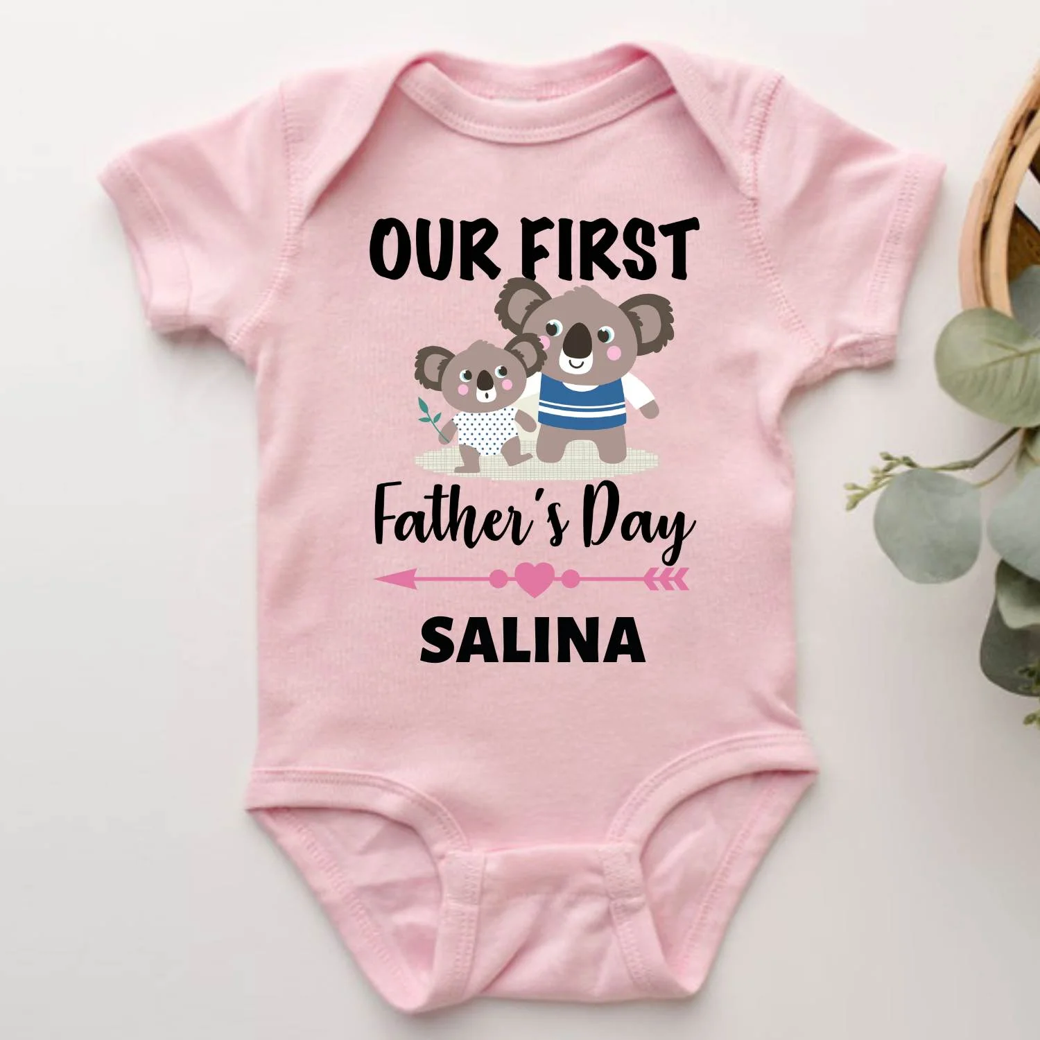 110 fathers day baby onesie