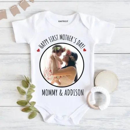 Happy First Mother's Day Personalized Outfit
