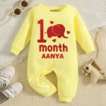 Glitter One Month Kid's Jumpsuit