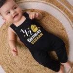 Cute Cupcake Half Birthday Dungaree