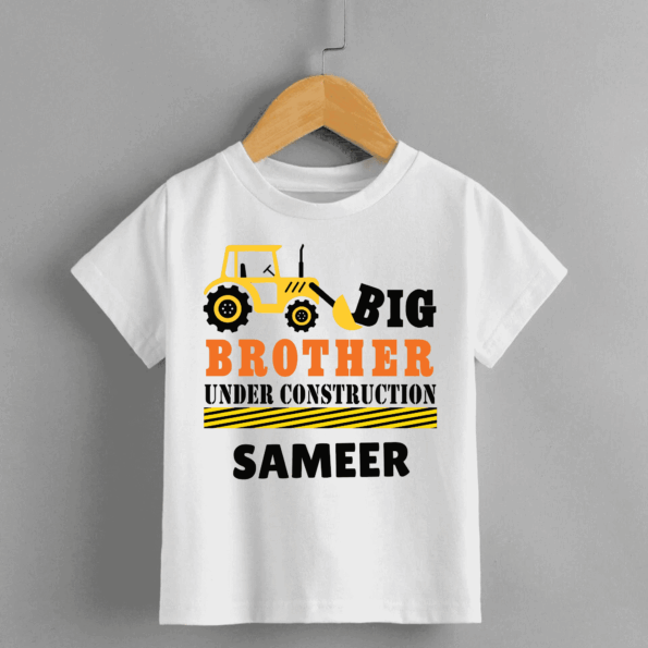Big Brother Under Construction T-shirt – KNITROOT
