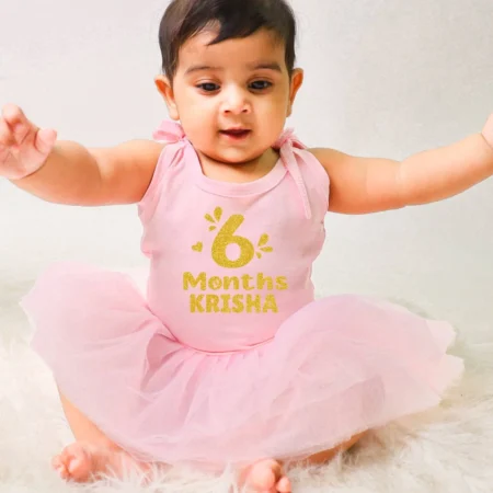 6 Months Tutu Onesie Dress