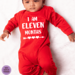 Glitter Eleven Month Kid's Jumpsuit