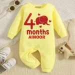 Glitter Four Month Kid's Jumpsuit