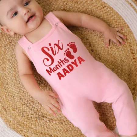 Six Months Dungaree Outfit For Kids