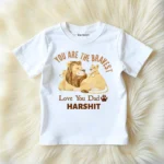 Custom Fathers Day baby clothes