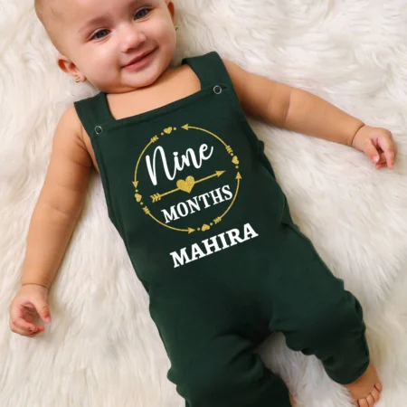 Nine Month Customize Name Dungaree
