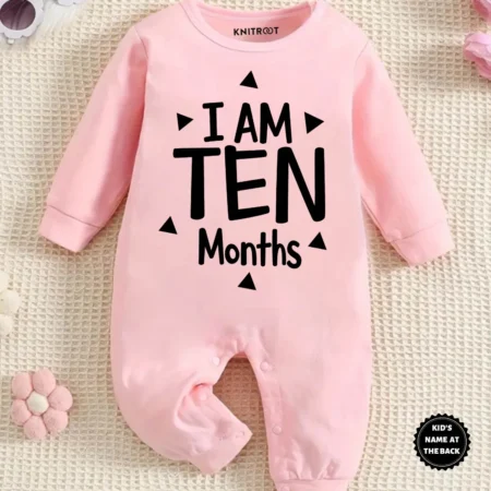 I Am Ten Months Jumpsuit