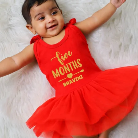 Five Months Tutu Onesie