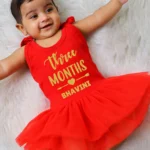 Three Months Tutu Onesie