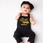 Yipee..... I'm Going To Nanu Nani's House Dungaree