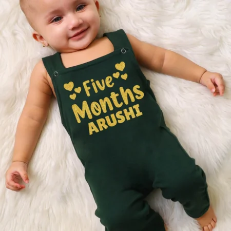 Five Months Dungaree Outfit