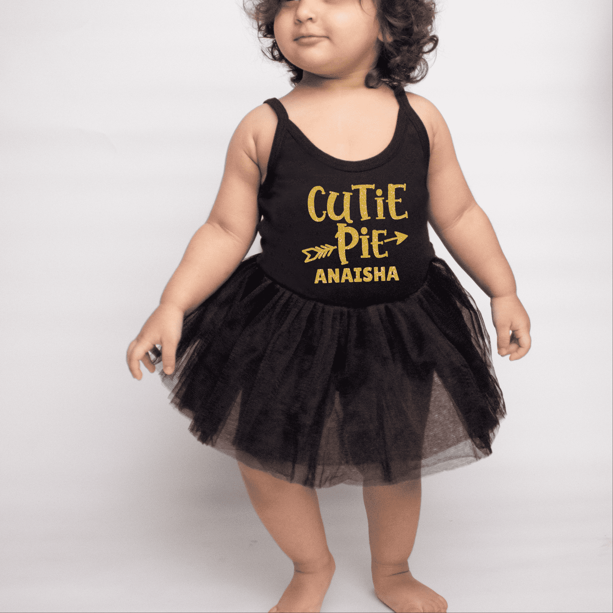68 Cutie Pie Name Customize Tutu Newborn Onesie