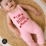 I Am Nine Months Dungaree