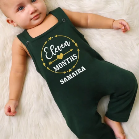 Eleven Months Dungaree Dark Green