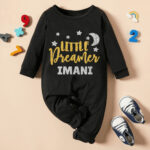 Little Dreamer Customize Name Jumpsuit