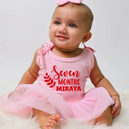 Seven Months Tutu Onesie