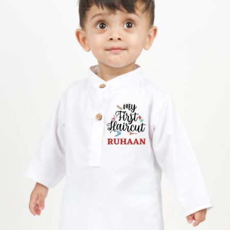 My First Haircut Kurta Set