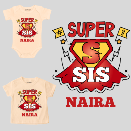 Raksha Bandhan Super Sis Outfit