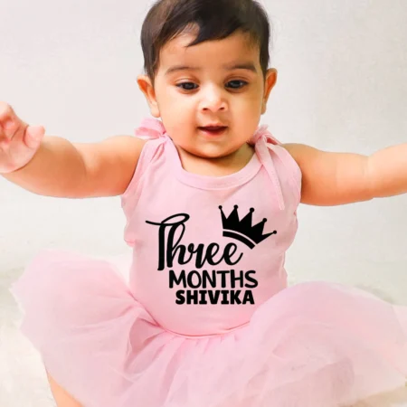 Three Months Tutu Onesie