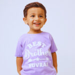 Best Brother Ever Lavender Colour Tshirt